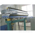 Conical Twin Screw Extruder , PVC Extruder Machine for Wood